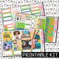 PRINTABLE - Spring Cleaning Monthly, Weekly and or Journaling Sticker Kit