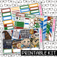 PRINTABLE -  You're a Wizard Monthly, Weekly and or Journaling Sticker Kit