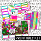 PRINTABLE - Cookie Time Monthly, Weekly and or Journaling Sticker Kit