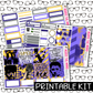 PRINTABLE -Jonas Monthly, Weekly and or Journaling Sticker Kit