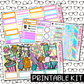PRINTABLE - Chill Out Monthly, Weekly and or Journaling Sticker Kit