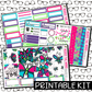PRINTABLE - Give Yourself Time Monthly, Weekly and or Journaling Sticker Kit