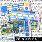 PRINTABLE - BB House Monthly, Weekly and or Journaling Sticker Kit