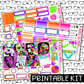 PRINTABLE - BSB Monthly, Weekly and or Journaling Sticker Kit