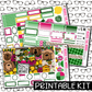 PRINTABLE - Don't Feed The Bears Monthly, Weekly and or Journaling Sticker Kit
