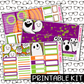 PRINTABLE - Hey Boo Monthly, Weekly and or Journaling Sticker Kit