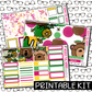 PRINTABLE - Don't Feed The Bears Monthly, Weekly and or Journaling Sticker Kit