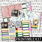 PRINTABLE - KEVIN! Monthly, Weekly and or Journaling Sticker Kit