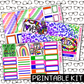PRINTABLE - Pride Monthly, Weekly and or Journaling Sticker Kit