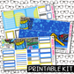 PRINTABLE - BB House Monthly, Weekly and or Journaling Sticker Kit