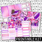 PRINTABLE - Life Is Sweet Monthly, Weekly and or Journaling Sticker Kit