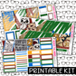 PRINTABLE -  You're a Wizard Monthly, Weekly and or Journaling Sticker Kit