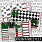 PRINTABLE - O Christmas Tree Monthly, Weekly and or Journaling Sticker Kit
