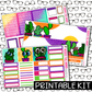 PRINTABLE - Lookin' Sharp Monthly, Weekly and or Journaling Sticker Kit