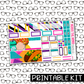 PRINTABLE -Tacos Monthly, Weekly and or Journaling Sticker Kit