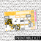 PRINTABLE - Sweet as Honey Gnomes Monthly, Weekly and or Journaling Sticker Kit