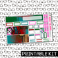 PRINTABLE - Christmas Story Monthly, Weekly and or Journaling Sticker Kit