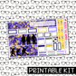 PRINTABLE -Jonas Monthly, Weekly and or Journaling Sticker Kit