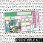 PRINTABLE -Spring Cleaning Monthly, Weekly and or Journaling Sticker Kit