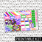 PRINTABLE - Pride Monthly, Weekly and or Journaling Sticker Kit