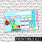 PRINTABLE - Sul Sul Monthly, Weekly and or Journaling Sticker Kit