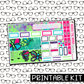PRINTABLE - Give Yourself Time Monthly, Weekly and or Journaling Sticker Kit