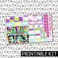 PRINTABLE - NSYNC Monthly, Weekly and or Journaling Sticker Kit