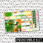 PRINTABLE - Lucky Gnomes Monthly, Weekly and or Journaling Sticker Kit