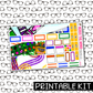 PRINTABLE - Color Monthly, Weekly and or Journaling Sticker Kit