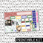PRINTABLE - KEVIN! Monthly, Weekly and or Journaling Sticker Kit