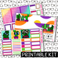 PRINTABLE - Lookin' Sharp Monthly, Weekly and or Journaling Sticker Kit
