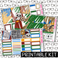 PRINTABLE -  You're a Wizard Monthly, Weekly and or Journaling Sticker Kit