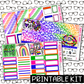 PRINTABLE - Pride Monthly, Weekly and or Journaling Sticker Kit