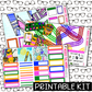 PRINTABLE - Color Monthly, Weekly and or Journaling Sticker Kit