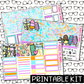 PRINTABLE - Chill Out Monthly, Weekly and or Journaling Sticker Kit