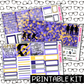PRINTABLE -Jonas Monthly, Weekly and or Journaling Sticker Kit
