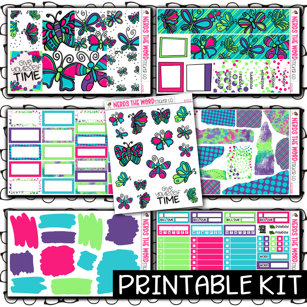 Generic Sticker Printable Printable Stickers – Nerds The Word Sticker Co.