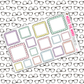 Bumpy Box Functional Planner Stickers