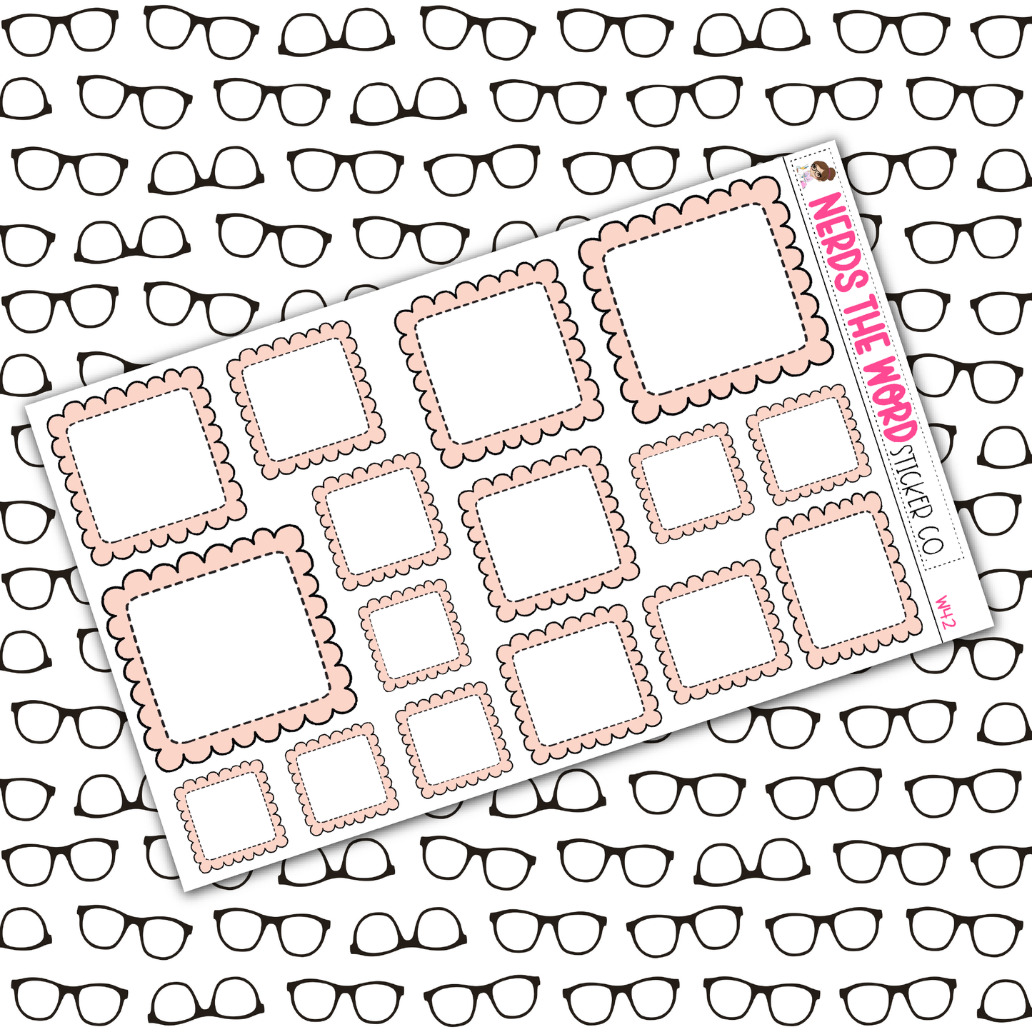 Bumpy Box Functional Planner Stickers