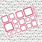Bumpy Box Functional Planner Stickers