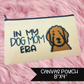 Dog Mom Era Canvas Pouch