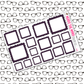 Bumpy Box Functional Planner Stickers