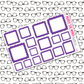 Bumpy Box Functional Planner Stickers