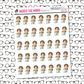Deena (Cat) Vet Sticker Sheet