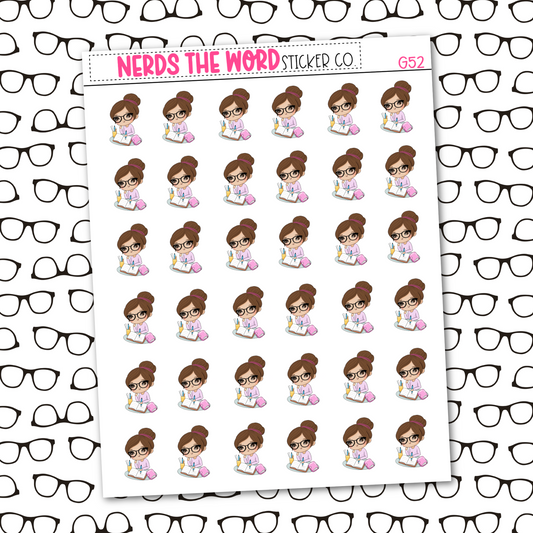 Nora Planning Sticker Sheet