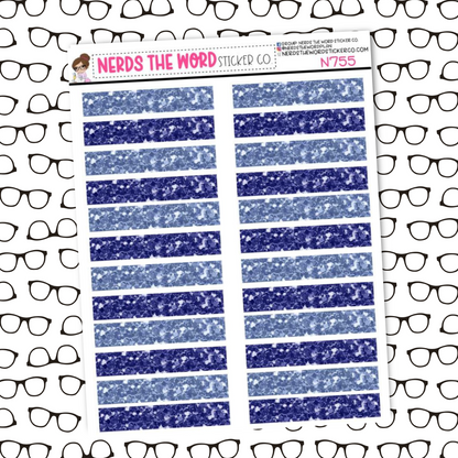 Glitter Headers - You Choose the Color