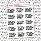 Today was the Bee's Knees Sticker Sheet