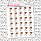 Nora Yoga Sticker Sheet