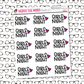 Girls Night Sticker Sheet