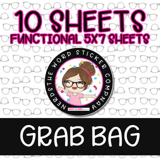 Functional 5x7 Sheet Grab Bag